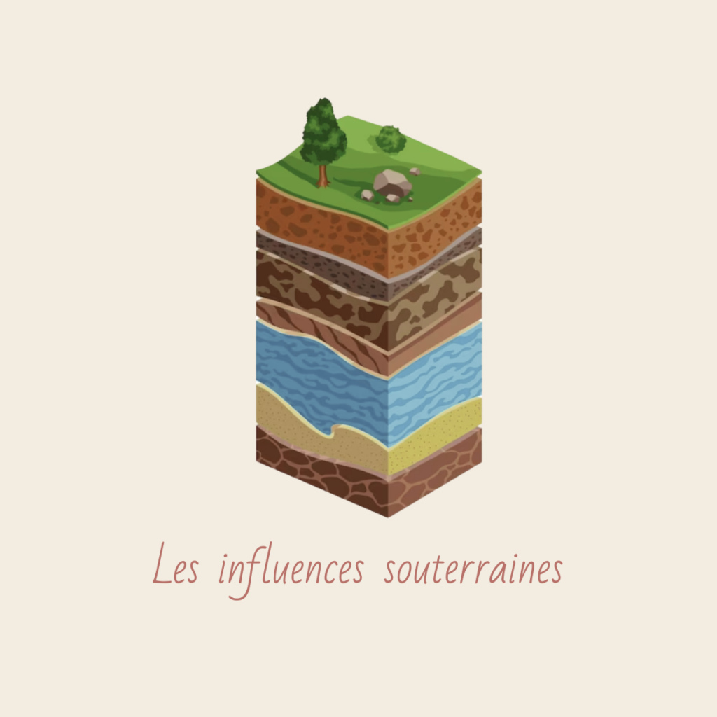 Influences souterraines géobiologue